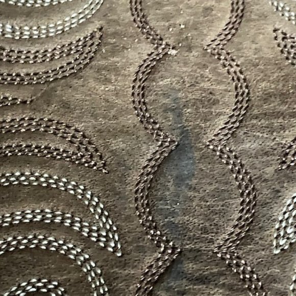 Unique Upcycled Cowboy Boot Purse W/Pink Quartz - Picture 11 of 12